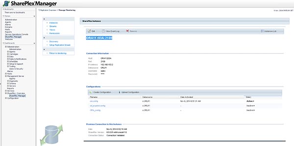 Quest shareplex manager