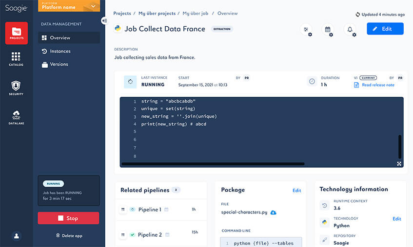 Saagie DataOps