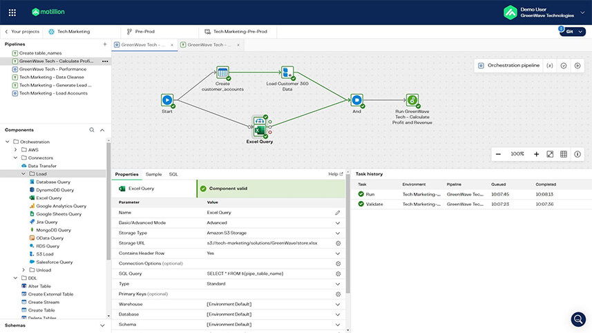 Matillion Data Productivity Cloud