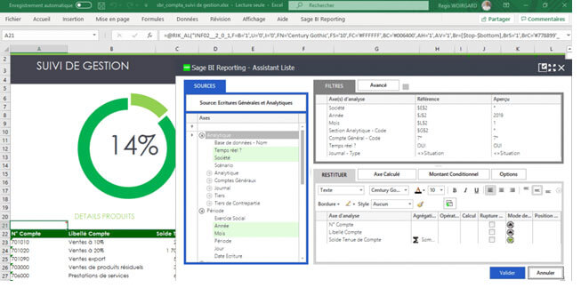 Sage BI Reporting