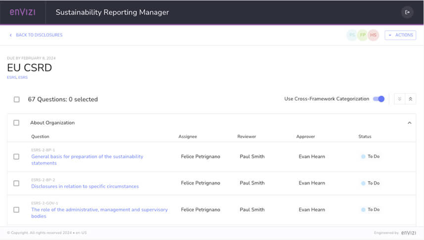 IBM Envizi ESG Suite