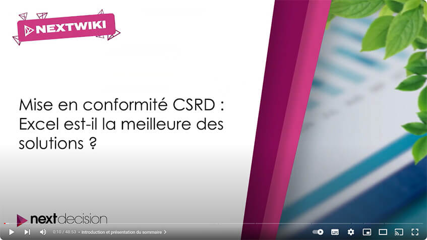 Mise en conformité CSRD - Excel est-il la meilleure solution ?