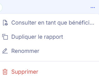 Les rapports dans l'outil de rémunération variable Varicent