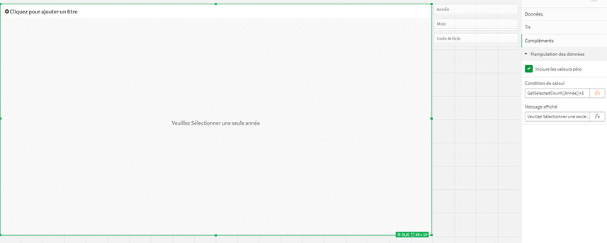 Optimisation des applications Qlik Sense