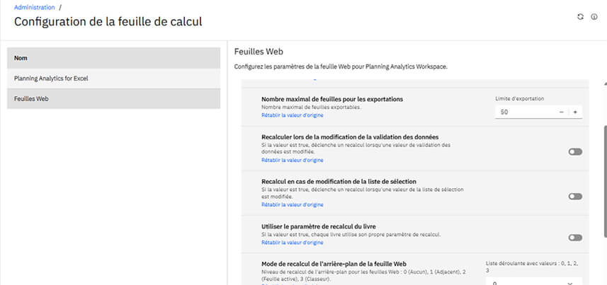 Nouveautés Planning Analytics 2025-2026