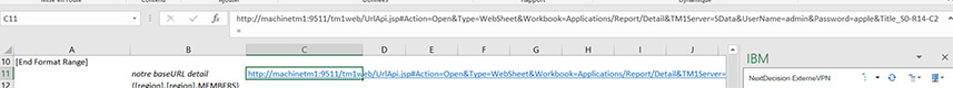 Planning Analytics - Les API URL de Tm1Web
