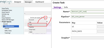 Créer une API avec SnapLogic