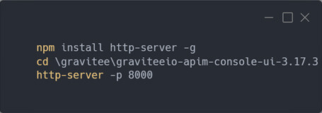 Installation de l'APIM de Gravitee