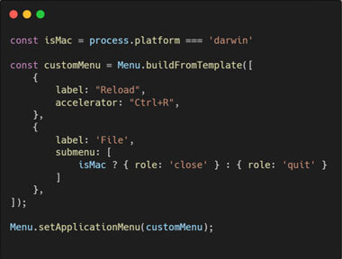 Créer une application avec Electron
