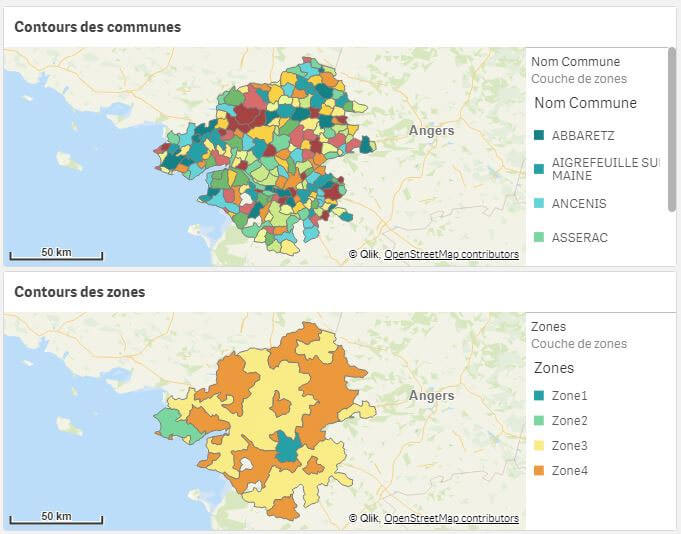 Agrégation de données géographique sous qlik sense