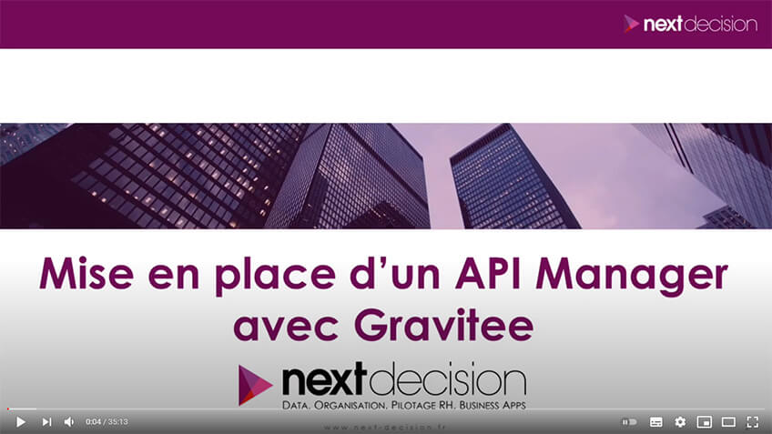 Mise en place d’un API Manager avec Gravitee
