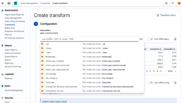 Les nouveautés elastic stack 7.8