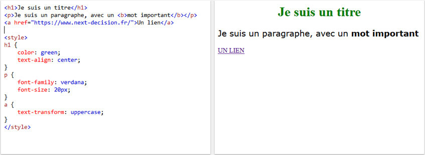 Le HTML, le CSS et le JS : la base du Web