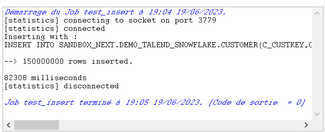 Intégration de données avec Talend et Snowflake