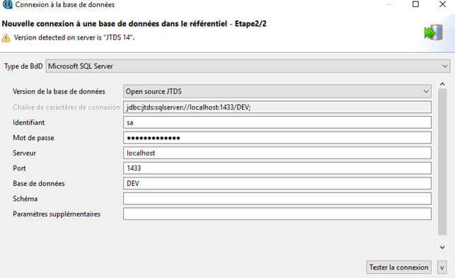 Procédure d’intégration JSON avec Talend