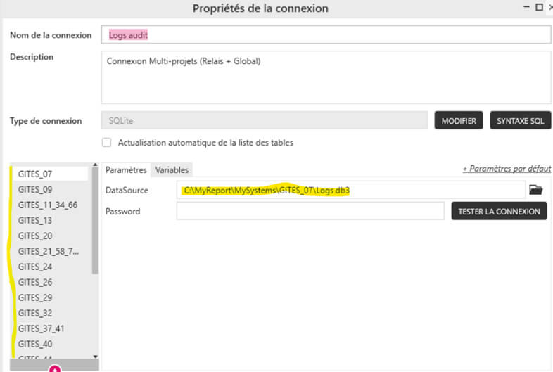 MyReport - Monitoring Multi-Projets