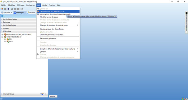 Migration ODI 11g vers la version 12C
