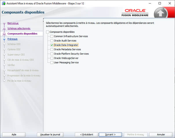 Migration ODI 11g vers la version 12C