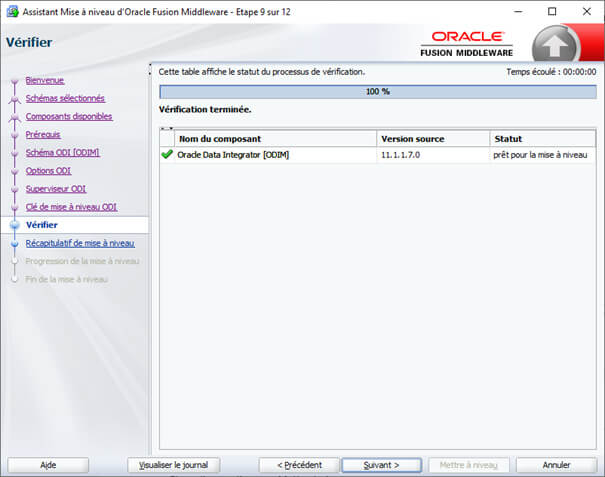Migration ODI 11g vers la version 12C
