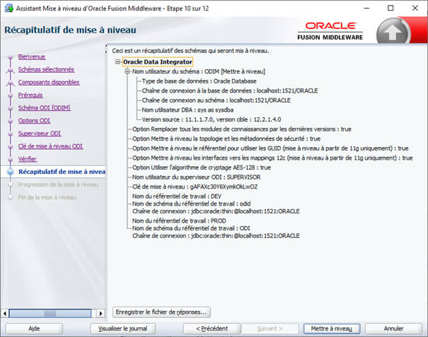 Migration ODI 11g vers la version 12C