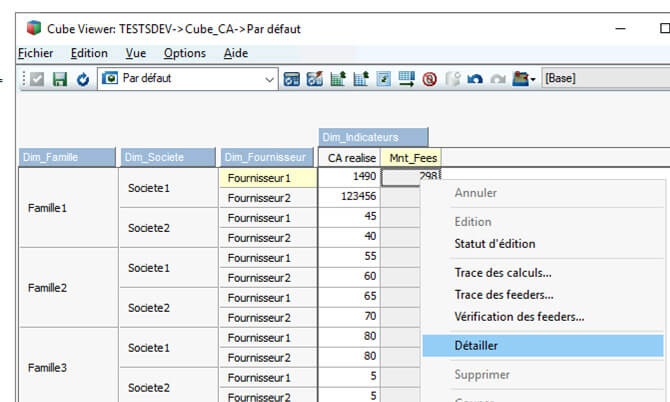 Planning Analytics - Gestion des annotations et commentaires des cellules de cube