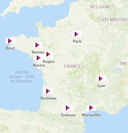 Qlik cartographie
