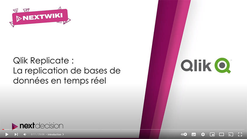 La réplication de données en temps réel avec Qlik Replicate