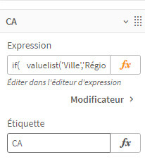 Créer des dimensions personnalisées sur Qlik Sense