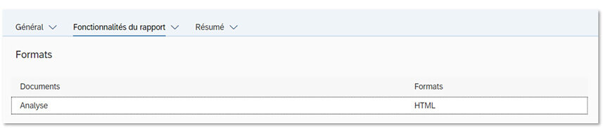 Les publications dans SAP BI 4.3