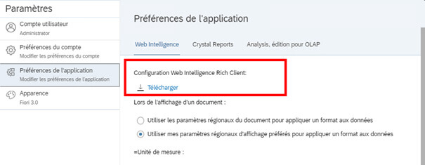 SAP BO BusinessObjects 4.3  - Les nouveautés du service Pack 1