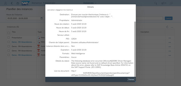SAP BO BI 4.3 nouvelle interface