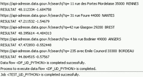 Géocoder une adresse avec SAP Data Services