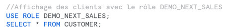 Sécurité des données dans Snowflake