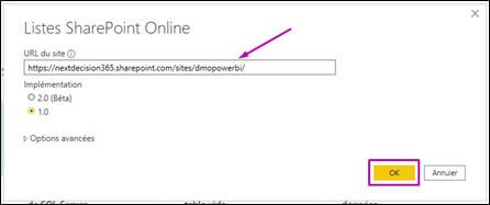 Comment connecter des données SharePoint dans Power BI ?