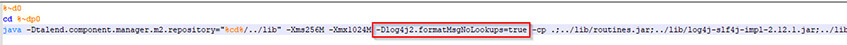 Vulnérabilité Apache Log4j 2 pour Talend