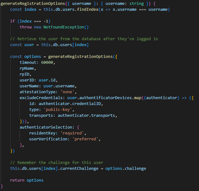 WebAuthn - Mise en place d’une authentification WEB sans mot de passe